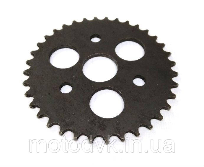 Зірка задня 36 зубців на мопед Верховина