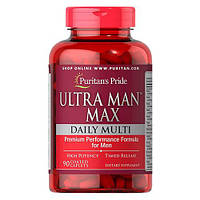 Мультивитамины для мужчин, Puritan's Pride Ultra Man Max 90 таб