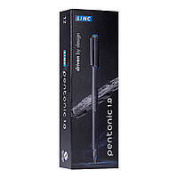 Ручка шар/масл "Pentonic" черная 0,7 мм "LINC", 12 шт/уп.