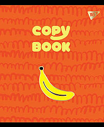 Зошит для записів А5/18 кл. YES "Doodle fun" софт-тач+фольга золото, 10 шт/уп.