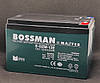 Акумулятор Bossman 6DZM12E під гвинти ( 12v 12Ah ), фото 3