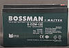 Акумулятор Bossman 6DZM12E під гвинти ( 12v 12Ah ), фото 4