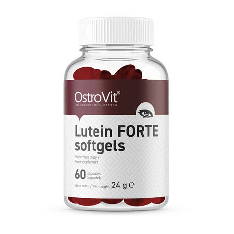Для очей Лютеїн OstroVit Lutein Forte 40 мг 60 капс Польща, фото 1