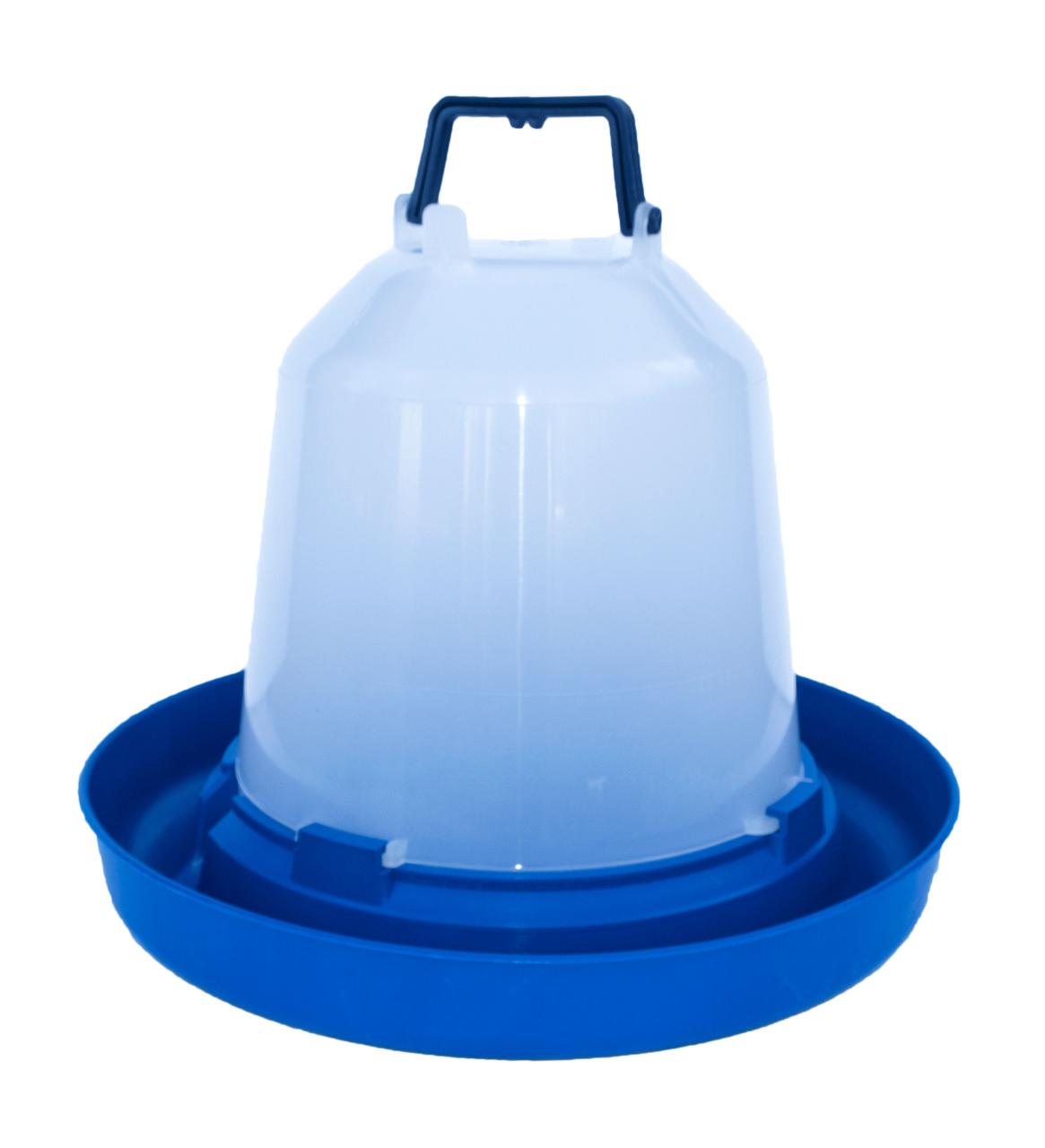 Поїлка для птиці на 8 літрів з пластиковою ручкою (Сюрприз) 15 шт/уп, фото 1