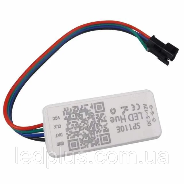 Контролер адресної світлодіодної RGB WS2812 стрічки Bluetooth SP110E