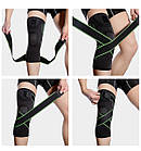 Наколінник еластичний із бандажними ременями Kyncilor AB028, фото 7