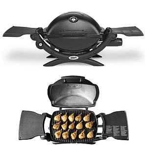 Гриль газовий Weber Q1200 Black (51010075)
