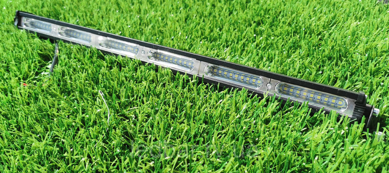 Світлодіодна фара прожектор на дах авто Led BAR вузька, 162 ВТ, 54 SMD, 49 см