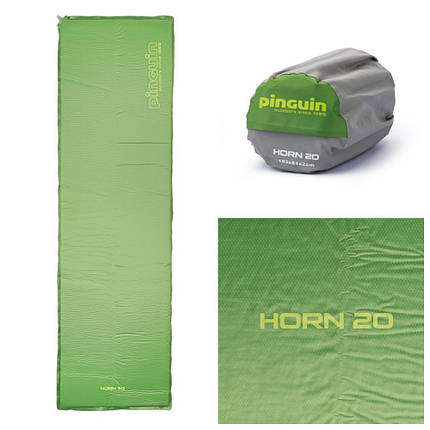 Самонадувний килимок Pinguin Horn 20 Green (PNG 710.Green-20), фото 1