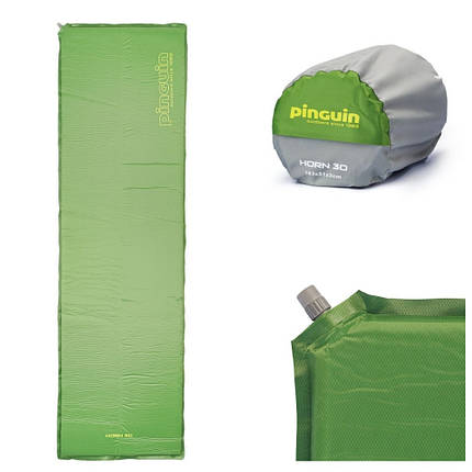 Самонадувний килимок Pinguin Horn 30 Green (PNG 710.Green-30), фото 1