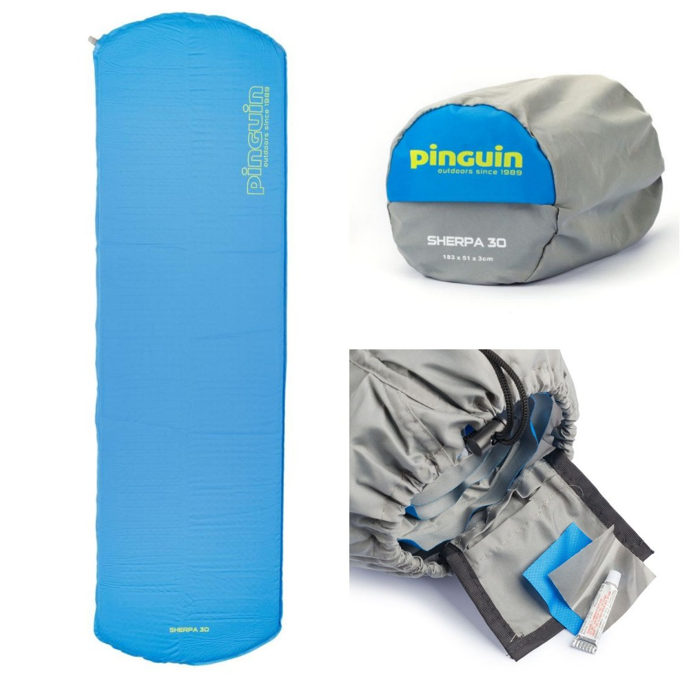 Самонадувний килимок Pinguin Sherpa 30 Blue (PNG 705.Blue-30)