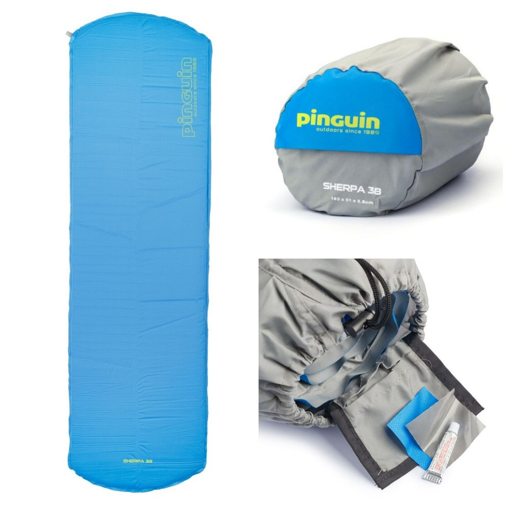 Самонадувний килимок Pinguin Sherpa 38 Blue (PNG 705.Blue-38)
