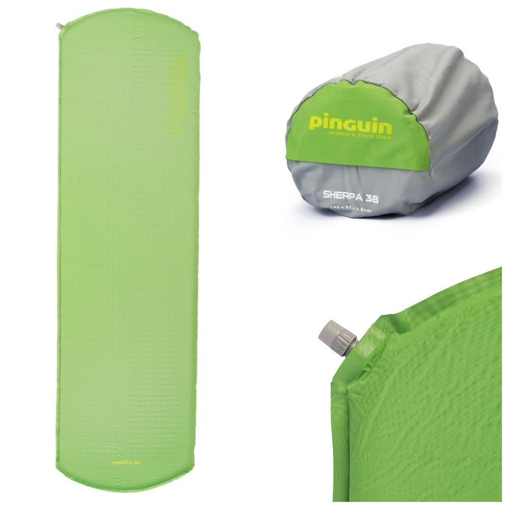 Самонадувний килимок Pinguin Sherpa 38 Green (PNG 705.Green-38)