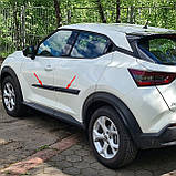 Молдинги на двері для Nissan Juke F16 2020+, фото 3