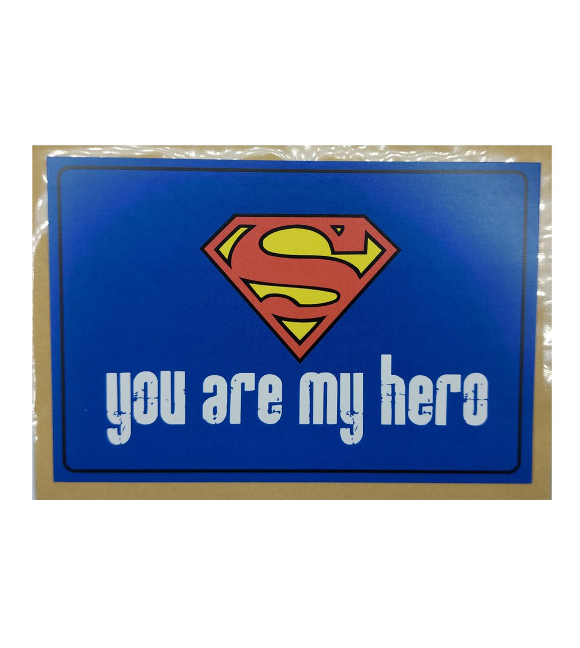 Листівка 10*15 см "you are my hero"