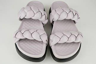 Шльопанці коси Evromoda 17350 38 М'ятний шкіра 36, Ліловий, фото 5