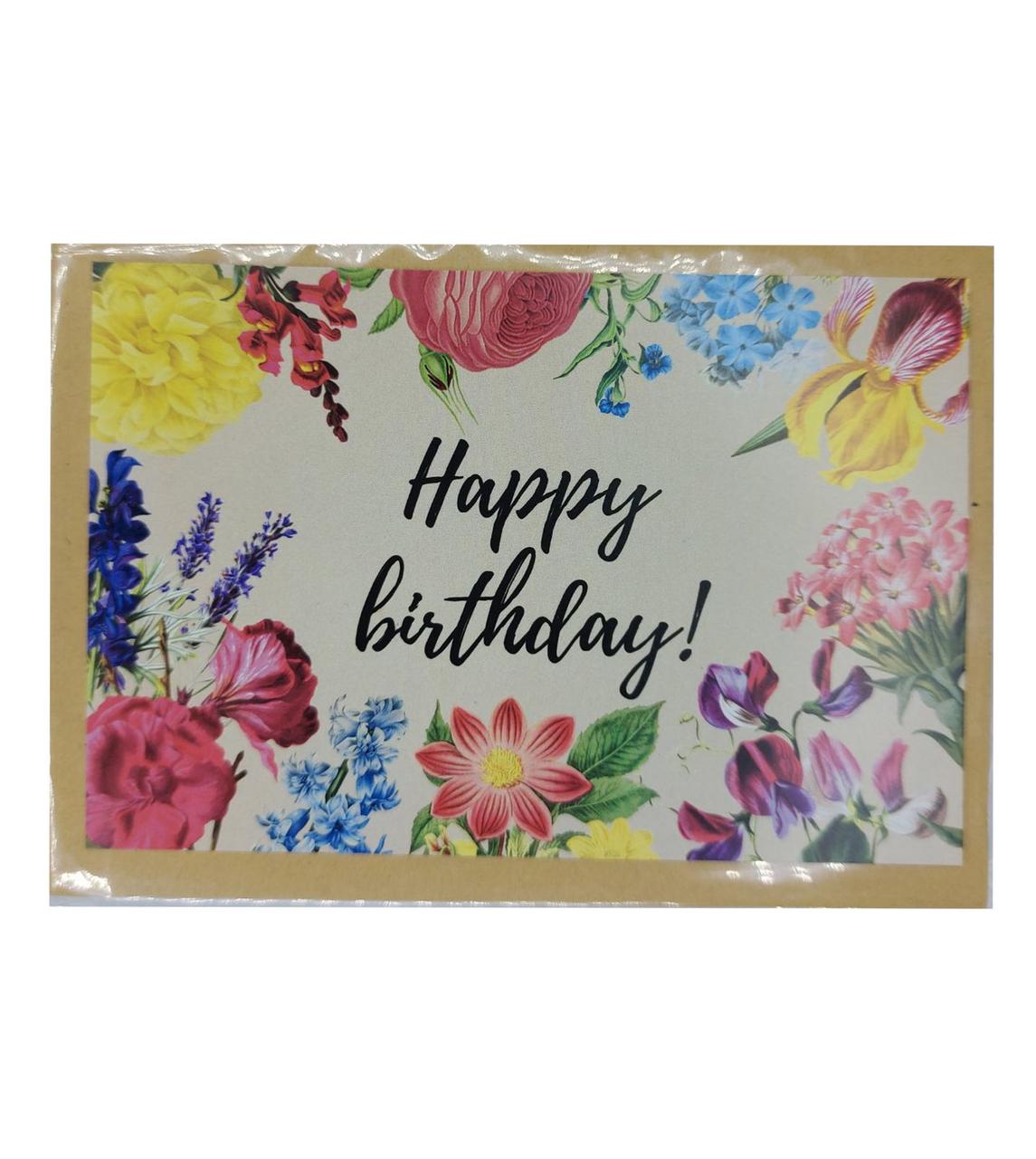 Листівка 10*15 см "Happy Birthday!", фото 1
