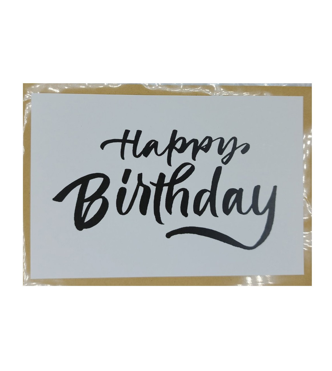 Листівка 10*15 см "Happy Birthday"