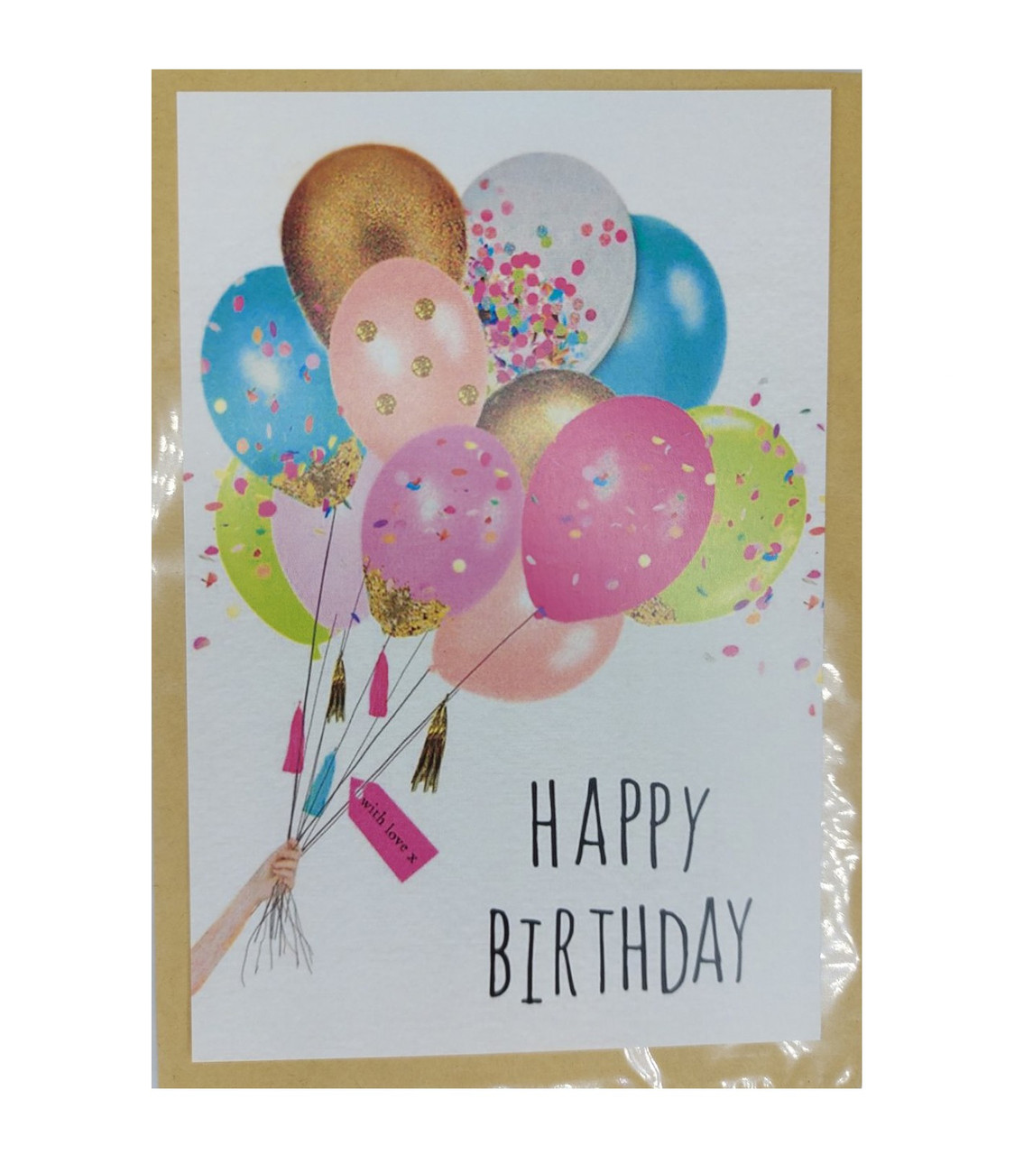 Листівка 10*15 см "Happy Birthday"