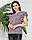 Блуза з воланами в квіти, арт. 166/1, колір зелений, фото 7