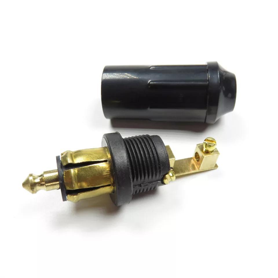 Євро штекер для прикурювача автомобільний 15А на 12/24 вольт, фото 1