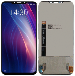 Дисплей для Meizu X8 M852, модуль у зборі (екран і сенсор), чорний, оригінал