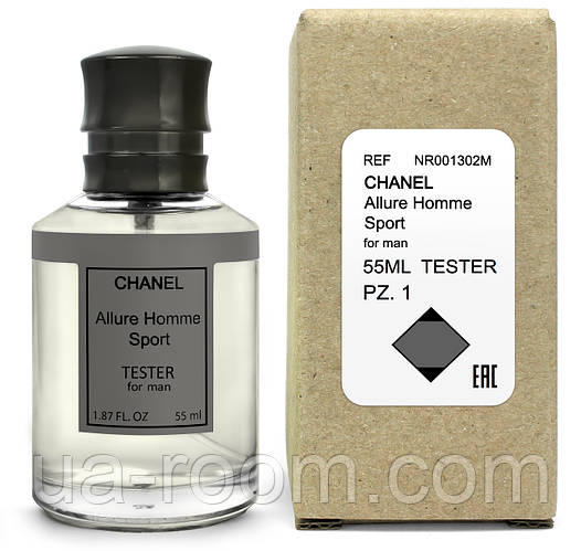 Тестер мужской CHANEL Allure Homme Sport, 55 мл. (ID#1416754393), цена ...