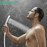 Ручний душ hansgrohe Rainfinity 130 3jet Brushed Bronze бронза матовий (26864140), фото 10