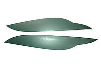 Вії на фари Chevrolet Aveo III 2006- (срібло) SPIRIT