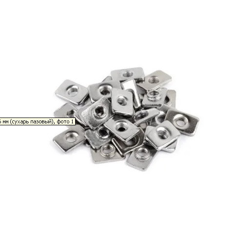 Плоска гайка М4 під паз 6 мм