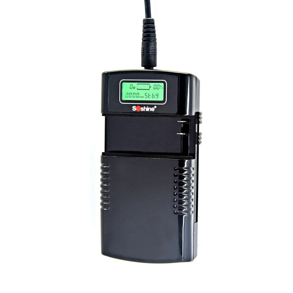 Зарядний пристрій Soshine M20-LCD