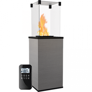 Газовий обігрівач Kratki PATIO MINI керамограніт FILO GHISA - пульт