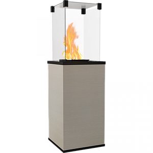 Газовий обігрівач Kratki PATIO MINI керамограніт FILO ORO - ручне управління