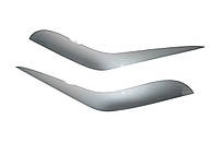 Вії на фари Dacia Logan 2005- (срібло) SPIRIT