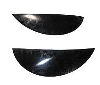 Вії на фари Daewoo Matiz 1998- (чорні) SPIRIT