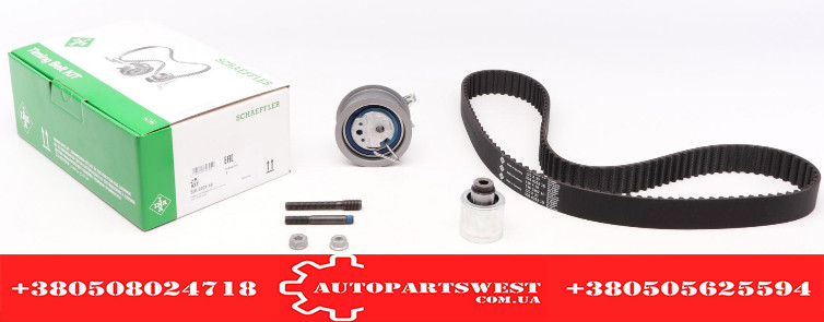 Комплект ГРМ VW Caddy III 1.9TDI / 2.0SDI 04-10 / VW T5 1.9TDI (2003-2009) INA 530 0201 10
