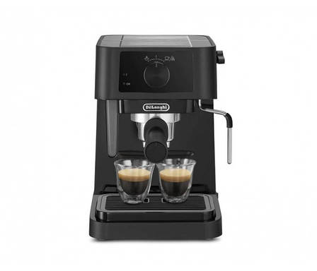 Ріжкова кавоварка еспресо Delonghi EC 235.BK, фото 2