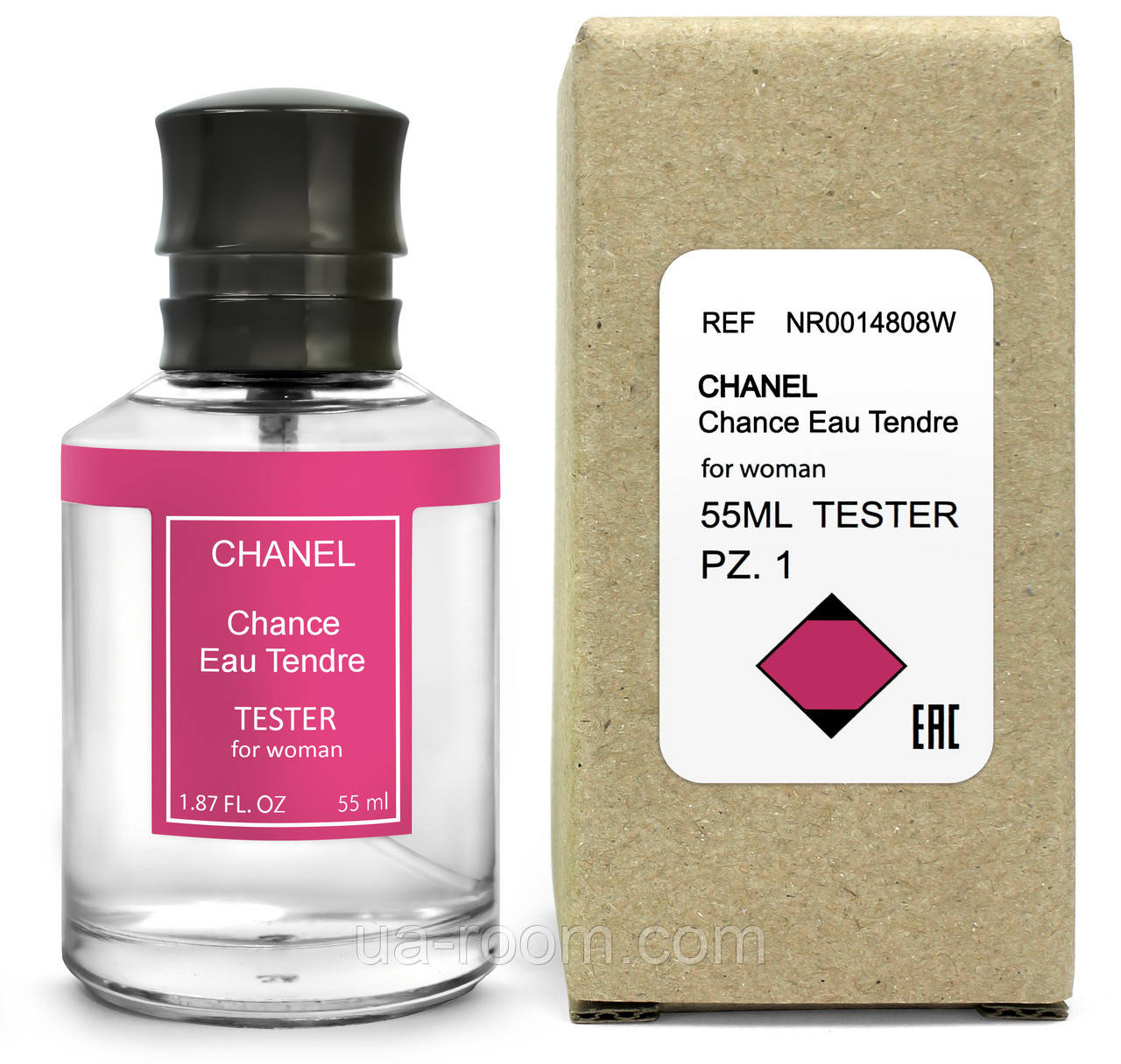 Тестер жіночий Chanel Chance Eau Tendre, 55 мл.