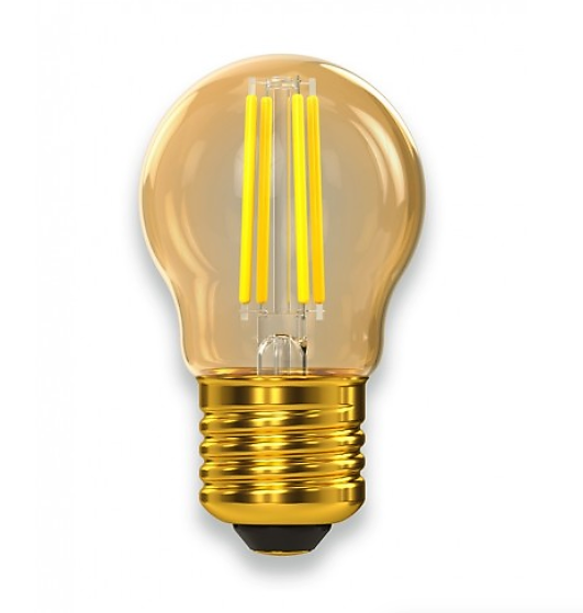 Ретро Led лампа filament 5W E27 2500K Gold