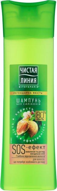 Шампунь Чиста лінія "Мигдальна олія" (400мл.)