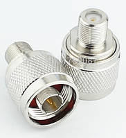 Конектор Роз'єм N-male для кабелю RG6 під F конектор (комплект)