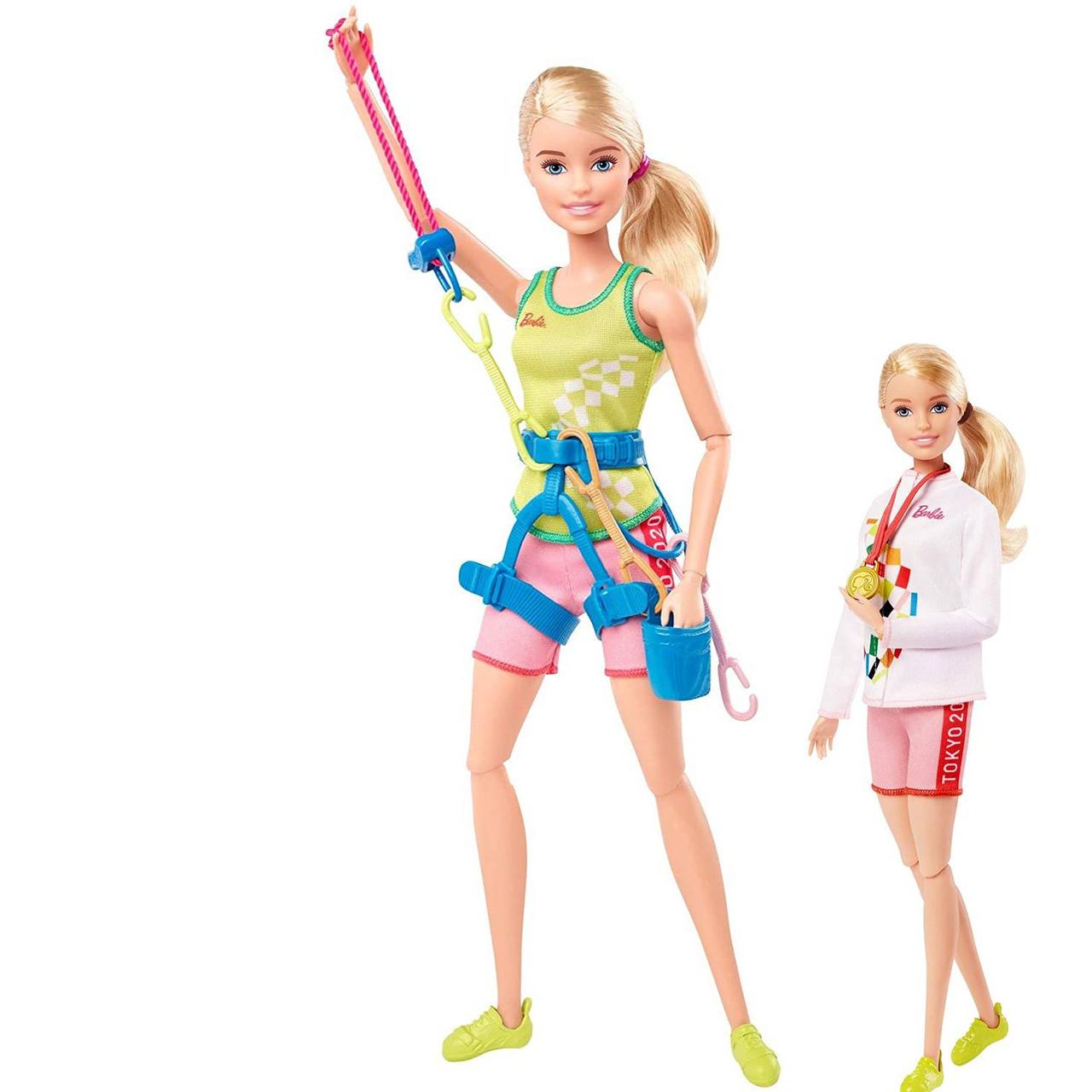 Лялька Барбі Спортивне скелелазіння Олімпійські ігри Токіо Barbie Olympic, фото 1