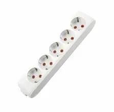 Колодка VIKO Multi Let 5 гнізд із заземленням 90114500-UA1 біла