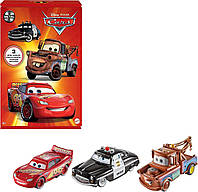 Ігровий набір трьох героїв із мультфільму Тачки 3 (Disney Pixar Cars Die-cast 3-Pack) від Mattel
