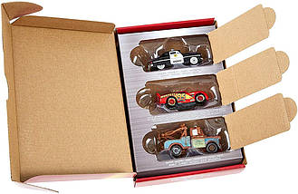 Ігровий набір трьох героїв з мультфільму Тачки 3 (Disney Pixar Cars Die-cast 3-Pack) від Mattel, фото 2