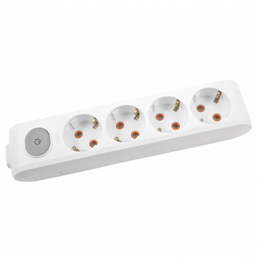 Колодка VIKO Multi Let 4 гнізда із заземленням та вимикачем 90118400-UA1