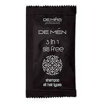 Шампунь для мужчин DeMira Professional DeMen 3-in-1 Shampoo 3 в 1 (10 мл)