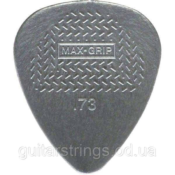 Медиатор Dunlop 449R.73 Max Grip Nylon Standard 0.73 mm - фото 1 - id-p1416798456