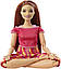 Лялька Барбі Йога Руда Рухайся як Я Barbie Made to Move GXF06, фото 5