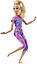 Лялька Барбі Йога Блондинка Рухайся як Я Barbie Made to Move GXF04, фото 3